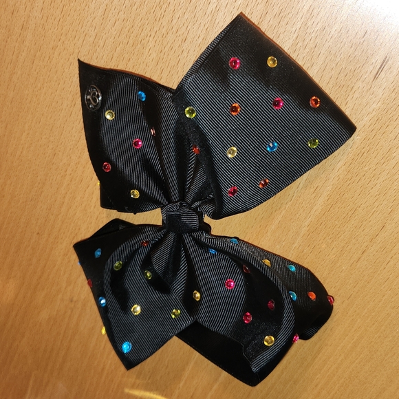 3 fo 15 Bundle Jojo Siwa Dance It Out Black Bow with Colored Gemstones - Picture 3 of 6